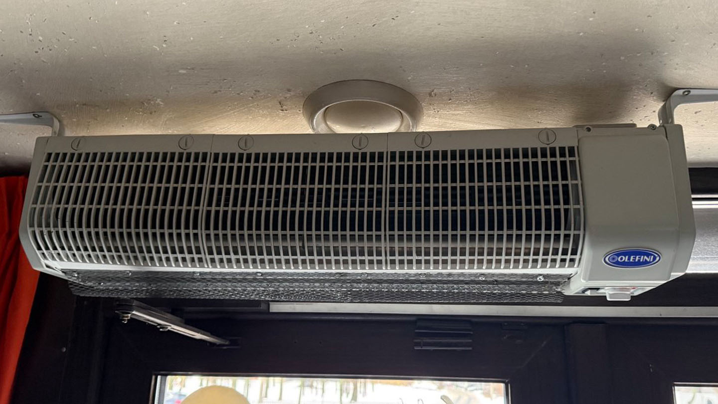 Теплова завеса Olefini Mini 800S